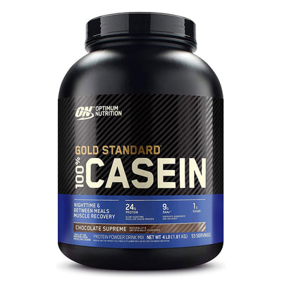 Gold Standard 100% Casein Protein Protein Optimum Nutrition Size: 4 Lbs. Flavor: Chocolate Supreme