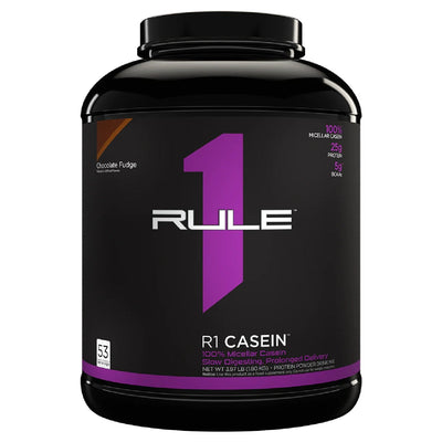 R1 Casein Protein Rule One Size: 4.1 Lbs. Flavor: Chocolate Fudge