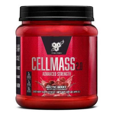 Cellmass 2.0 Muscle Recovery BSN Size: 50 Servings Flavor: Blue Razz, Arctic Berry