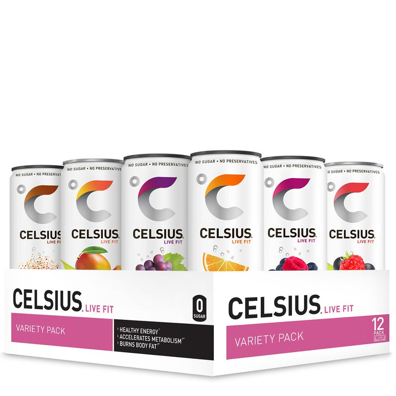 Celsius Energy Drink Sparkling Variety Pack
