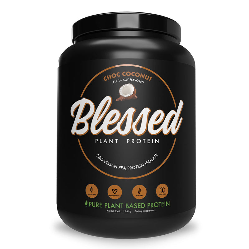 EHP Blessed Plant Protein Protein EHP Labs Size: 2 Lbs. Flavor: Choc Coconut