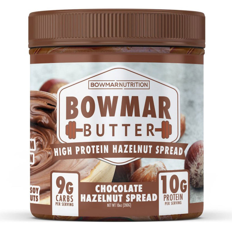 Bowmar Nutrition High Protein Nut Butter Spread l Sarah Bowmar l Chocolate Hazenut