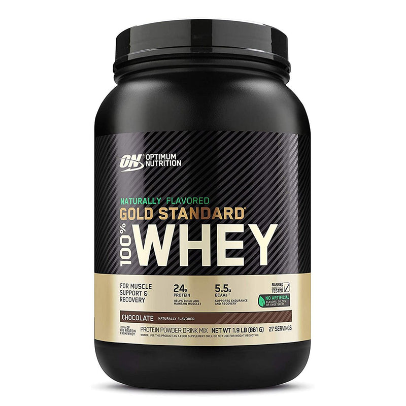 Gold Standard 100% Natural Whey Protein Optimum Nutrition Size: 1.9 lb Flavor: Chocolate