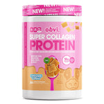 Super Collagen Protein Powder by Obvi Collagen obvi Size: 30 Servings Flavor: Fruity Cereal, Cinna Cereal, Entenmann&