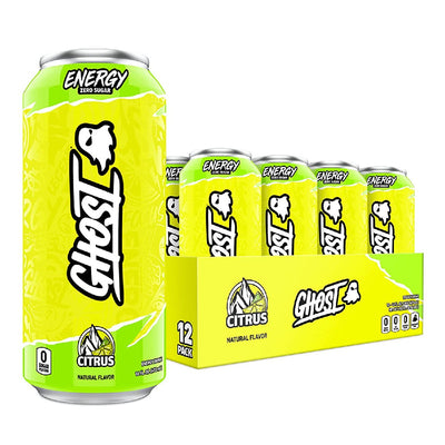 GHOST Energy Drink Energy Drink GHOST Size: 12 Cans Flavor: Citrus