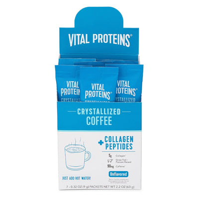 Vital Crystallized Coffee plus Collagen Collagen Vital Proteins Size: 7 Pack Flavor: Unflavored, Vanilla