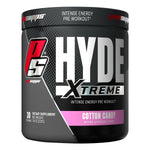 Pro Supps HYDE Xtreme Pre Workout Powder Supplement Cotton Candy