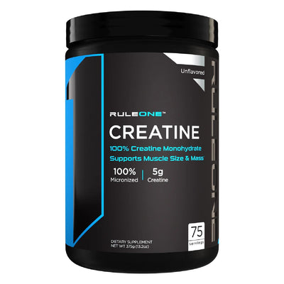 R1 Creatine Monohydrate Creatine Rule One Size: 75 Servings - Unflavored