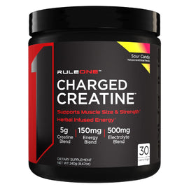 R1 Charged Creatine Creatine Rule One Size: 30 Servings Flavor: Sour Candy