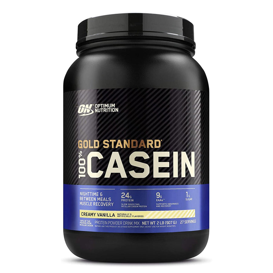 Gold Standard 100% Casein Protein Protein Optimum Nutrition Size: 2 Lbs. Flavor: Creamy Vanilla