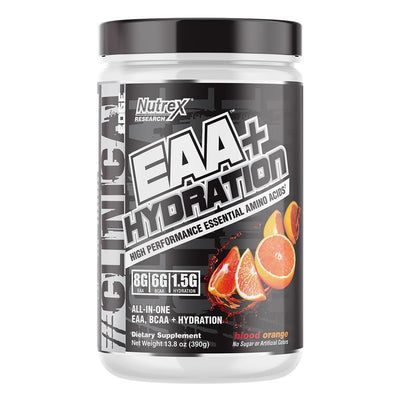 EAA + Hydration Aminos Nutrex Size: 30 Servings Flavor: Blood Orange