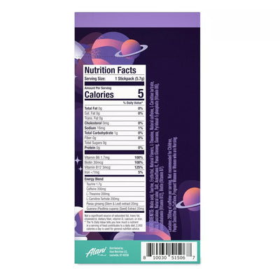 #nutrition facts_10 Pack / Cosmic Stardust