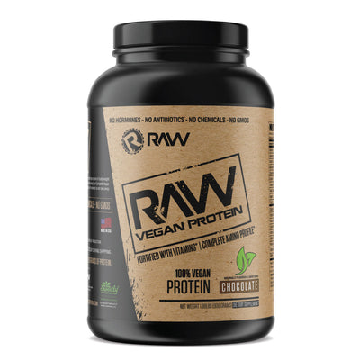 Get Raw Nutrition Vegan Protein Protein Get Raw Nutrition Size: 25 Servings Flavor: Chocolate