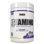 MAN Sports ISO Amino BCAA Supplement Grape Bubble Gum
