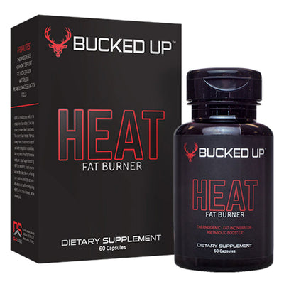 Heat Fat Burner for Him Weight Management Bucked Up Size: 60 Capsules