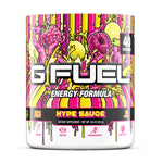 G FUEL Energy Formula Pre-Workout G Fuel Size: 40 Servings Flavor: HYPE SAUCE (Raspberry Lemonade)