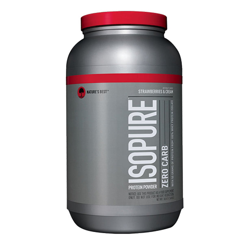 ISOPURE Low Zero Carb Whey Protein Strawberries and Cream