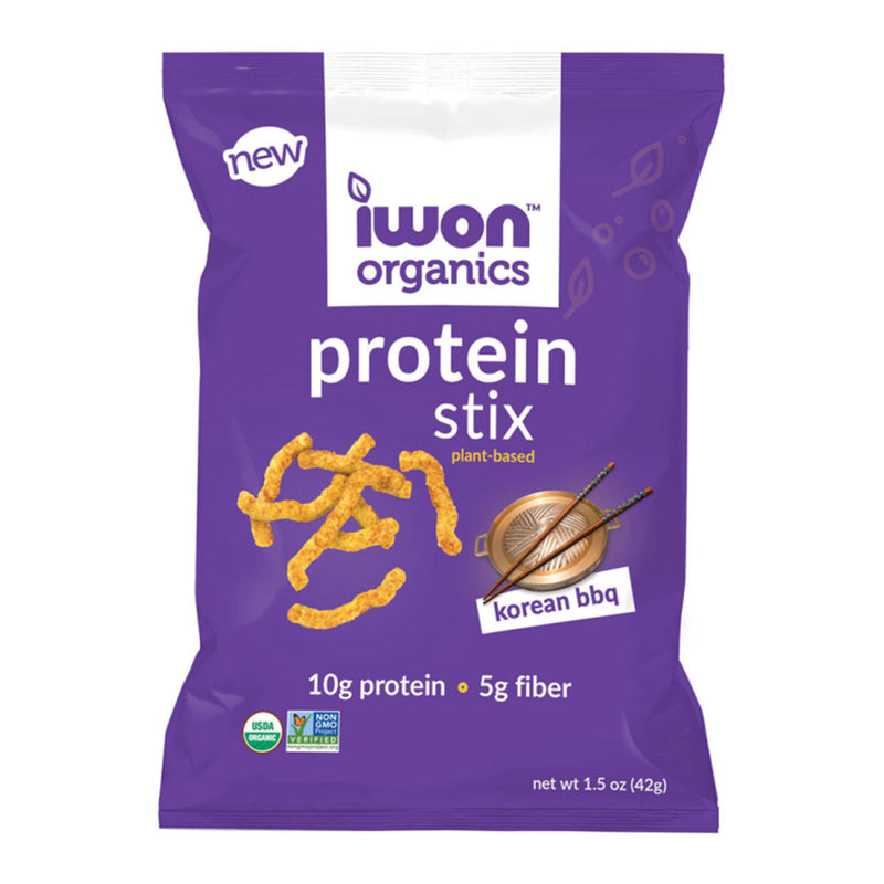 IWON Organics Protein Stix Protein Food IWON Organics Size: 8 Bags Flavor: Korean BBQ
