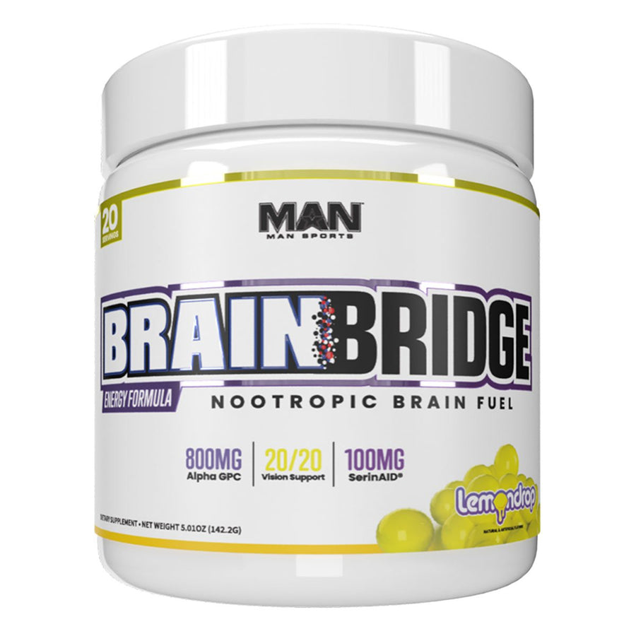 Brain Bridge Focus Nootropic MAN Size: 20 Servings Flavor: Lemon Drop