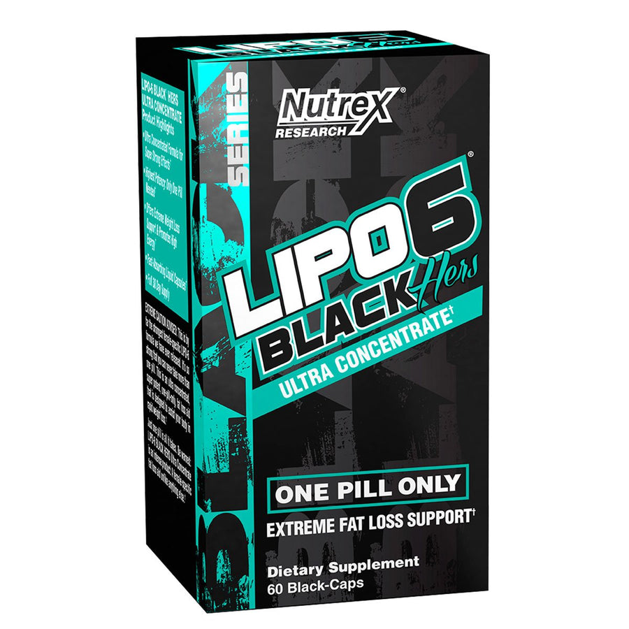Lipo 6 Black Hers Ultra Concentrate Weight Management Nutrex Size: 60 Capsules
