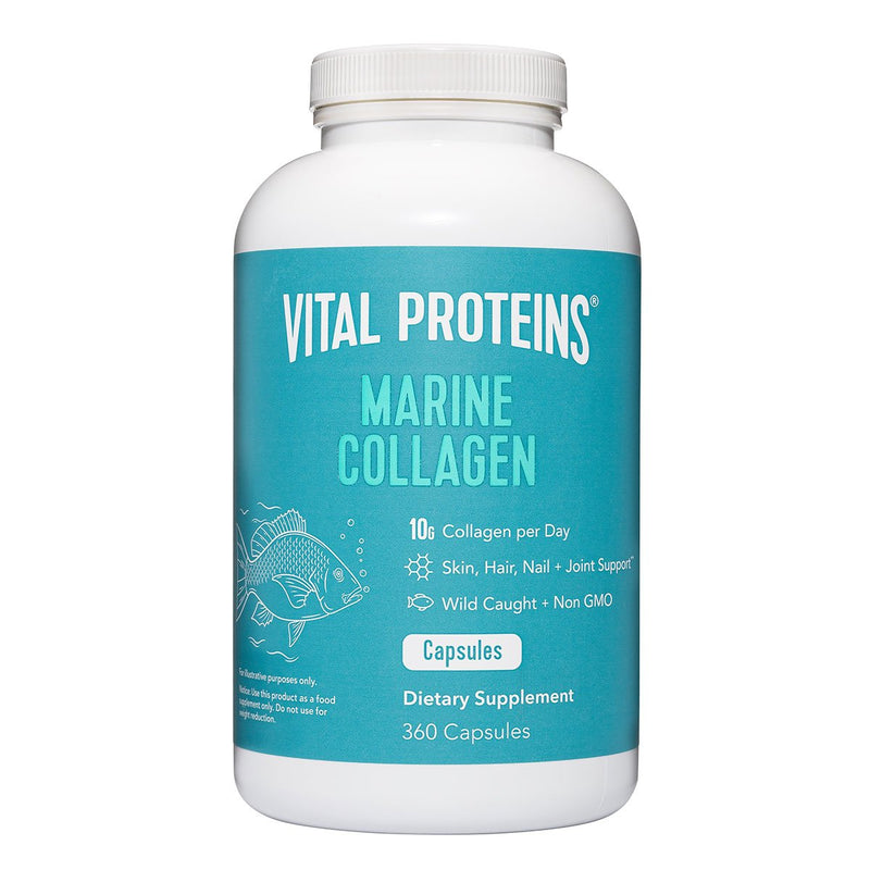 Vital Marine Collagen Collagen Vital Proteins Size: 360 Capsules Flavor: Unflavored