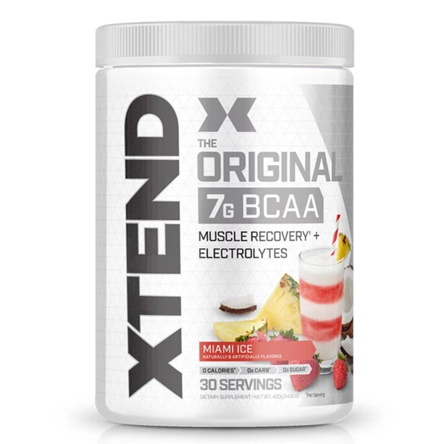Xtend BCAA Aminos Scivation Size: 30 Servings Flavor: Miami Ice (NEW)