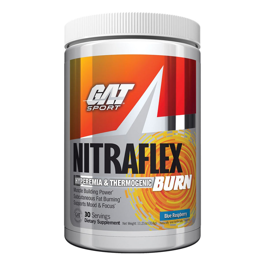 Nitraflex Burn Pre-Workout GAT Size: 30 Servings Flavor: Blue Raspberry