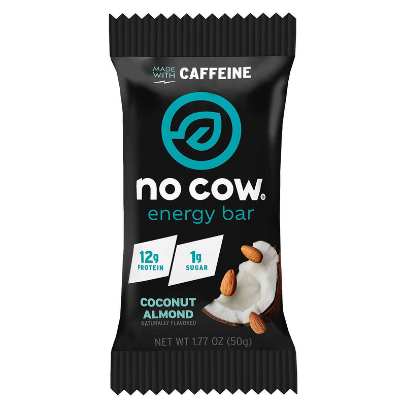No Cow Energy Bar Healthy Snacks No Cow Size: 12 Bars Flavor: Cocoa Almond
