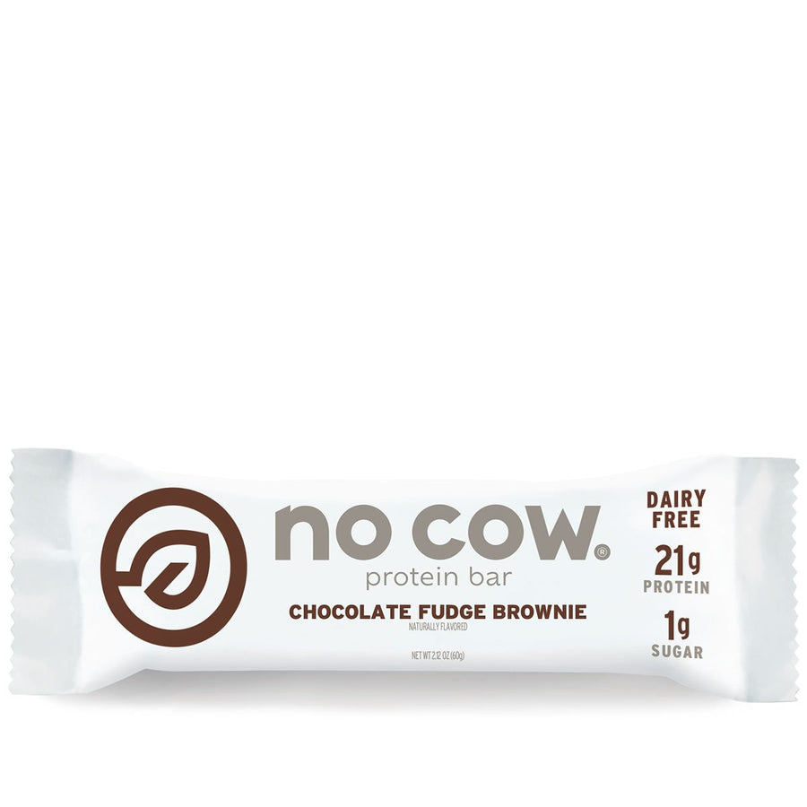 No Cow Protein Bar Chocolate Fudge Brownie