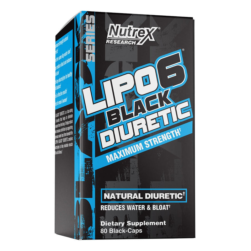 Lipo 6 Black Diuretic Weight Management Nutrex Size: 80 Capsules