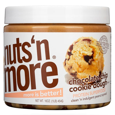 Nuts 'n More Peanut Butter Spread Healthy Snacks Nuts 'N More Size: 16 Oz. Jar Flavor: Cookie Dough