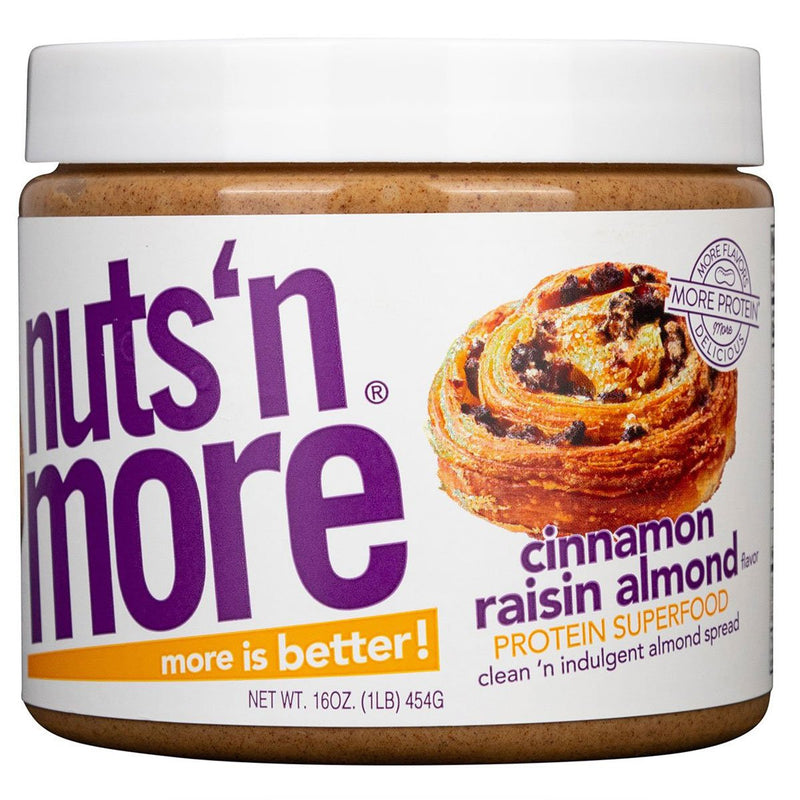 Nuts N More Cinnamon Raisin Almond Butter Spread