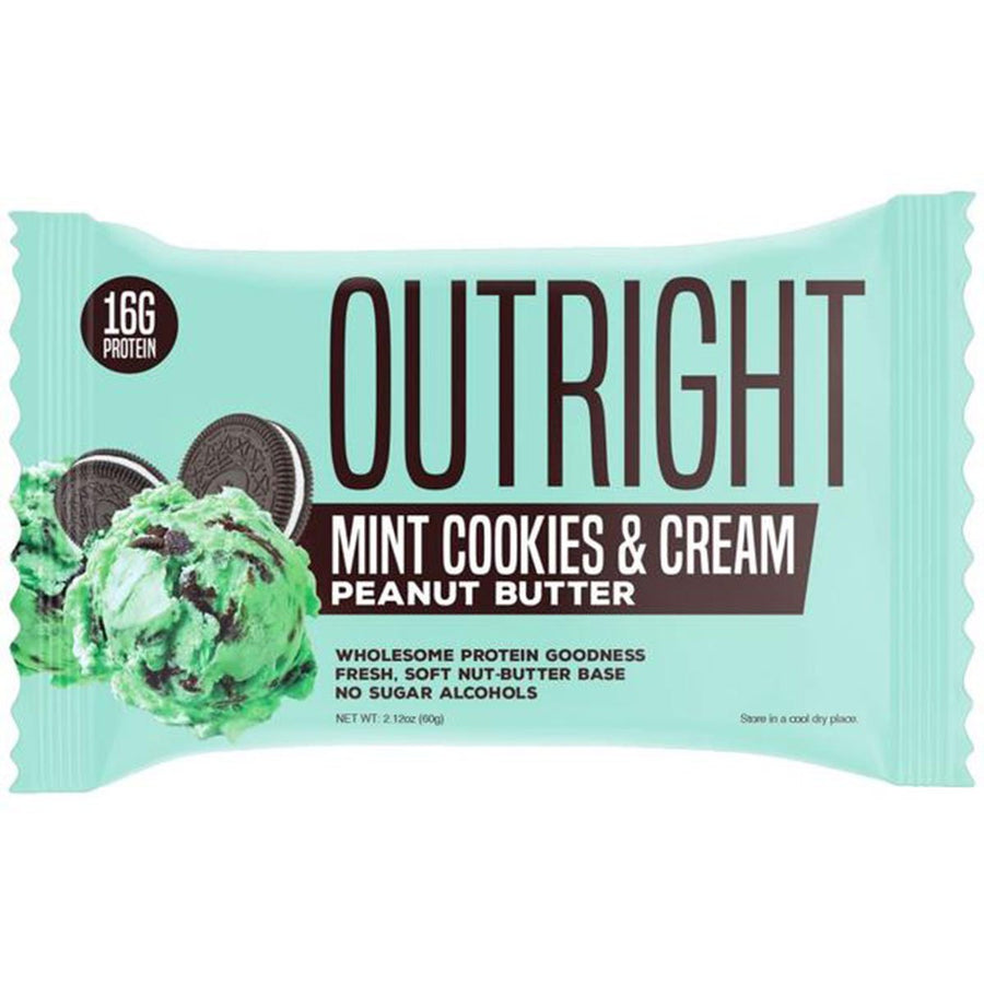 Outright Mint Cookies and Cream Peanut Butter Bar