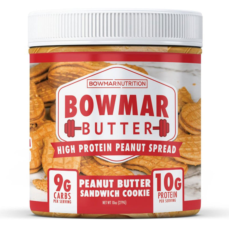 Bowmar Nutrition High Protein Nut Butter Spread l Sarah Bowmar l Peanut Butter Sandwich Cookie