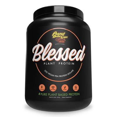 EHP Blessed Plant Protein Protein EHP Labs Size: 2 Lbs. Flavor: Peanut Butter Cups