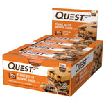 Quest Protein Bars Healthy Snacks Quest Nutrition Size: 12 Bars Flavor: Peanut Butter Brownie Smash