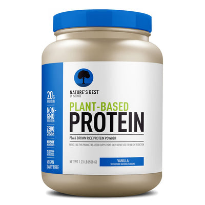 Plant Based Protein Protein ISOPURE Size: 20 Servings (1.23 Lbs.) Flavor: Chocolate, Vanilla, Strawberry, Unflavored