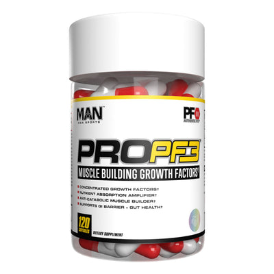 PRO-PF3 Muscle Builder Muscle Building MAN Size: 120 Capsules