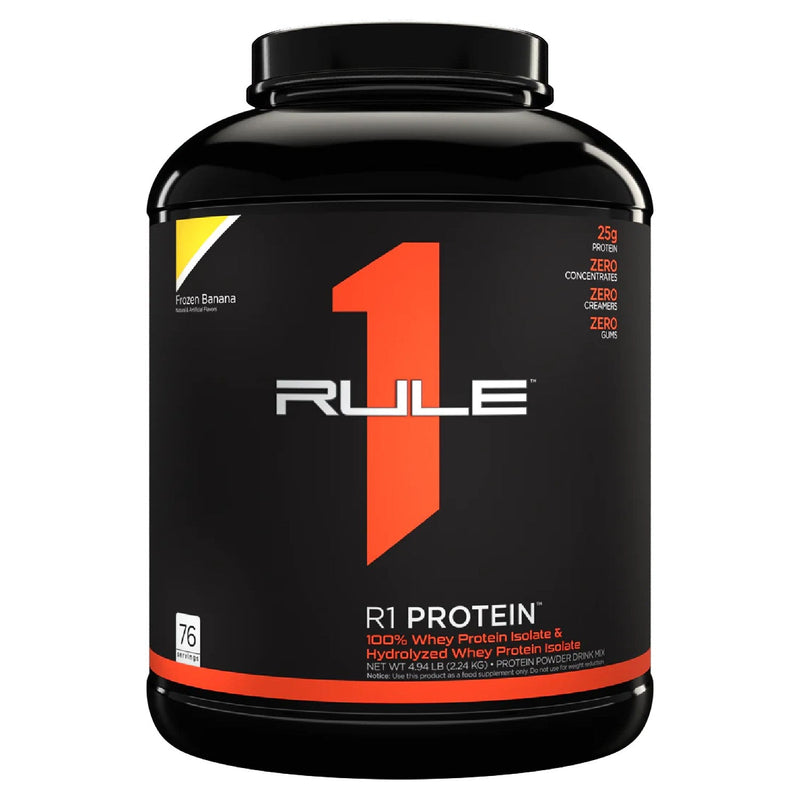 R1 Isolate Protein Protein Rule One Size: 5 Lbs Flavor: Frozen Banana