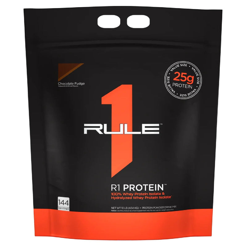 R1 Isolate Protein Protein Rule One Size: 10 Lbs Flavor: Chocolate Fudge