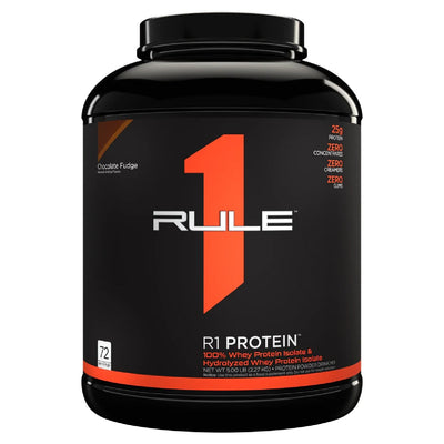 R1 Isolate Protein Protein Rule One Size: 5 Lbs Flavor: Chocolate Fudge