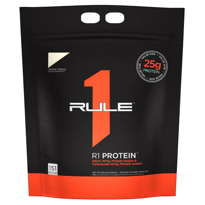 R1 Isolate Protein Protein Rule One Size: 10 Lbs Flavor: Vanilla Creme
