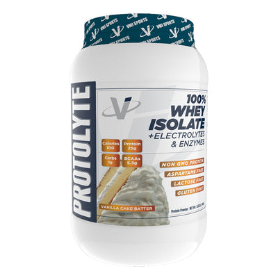 Vmi Sport Protolyte 100% Whey Isolate Protein Vanilla Cake Batter