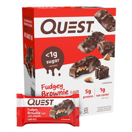 Quest Fudgey Brownie Candy Bites Healthy Snacks Quest Nutrition Size: 8 Pack