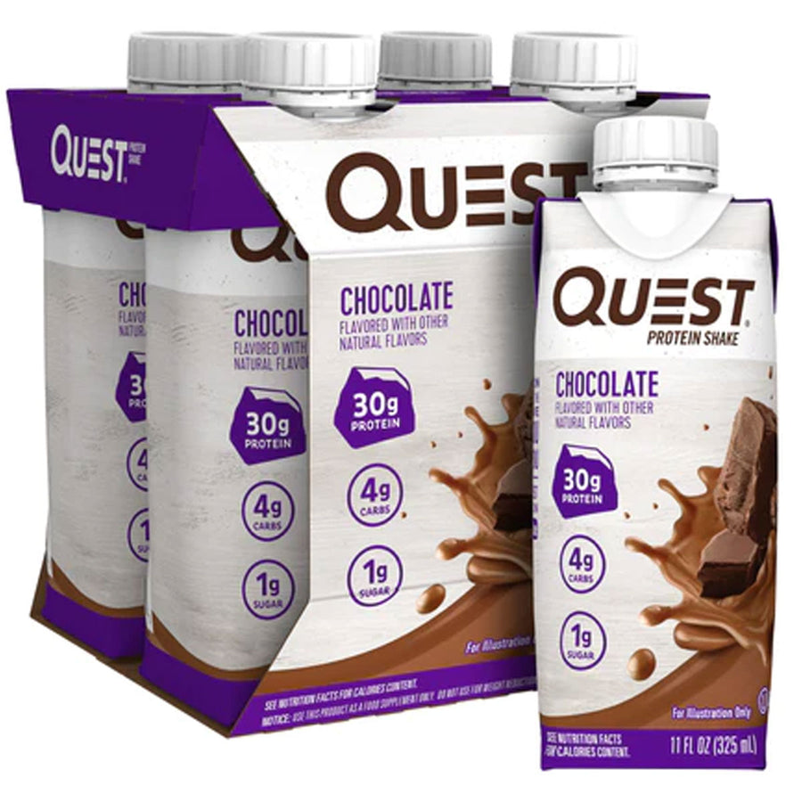 Quest Protein Shake Protein Quest Nutrition Size: 12 Pack Flavor: Chocolate