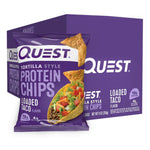 Quest Tortilla Protein Chips Healthy Snacks Quest Nutrition Size: 8 Bags Flavor: Loaded Taco