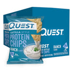 Quest Tortilla Protein Chips Healthy Snacks Quest Nutrition Size: 8 Bags Flavor: Ranch Flavor