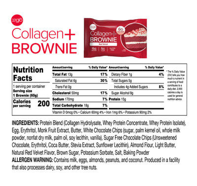 #nutrition facts_12 Brownies / Red Velvet