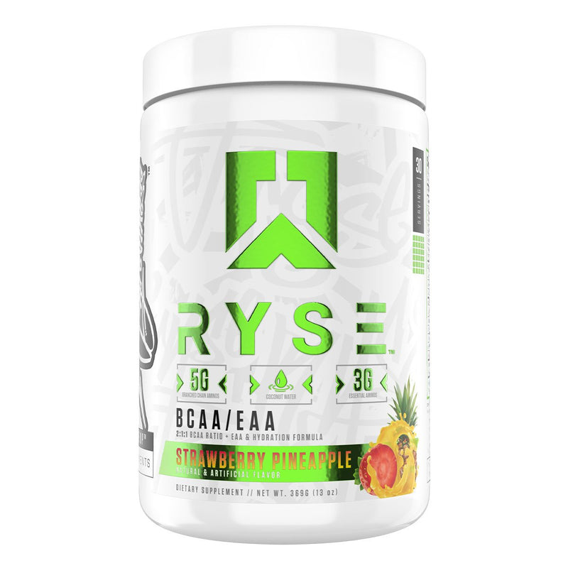 RYSE Supps BCAA EAA Supplement Strawberry Pineapple