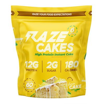 RAZE Protein Cakes Protein Food Repp Sports Size: 6 Servings Flavor: Lemon Cake
